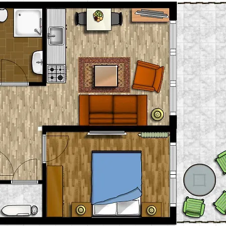 Haus Ulrichs, 1b Apartment *